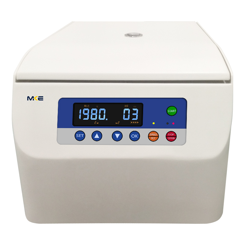 Benchtop Plate Centrifuge Low Speed 5000 rpm with Acceleration/Deceleration Curves