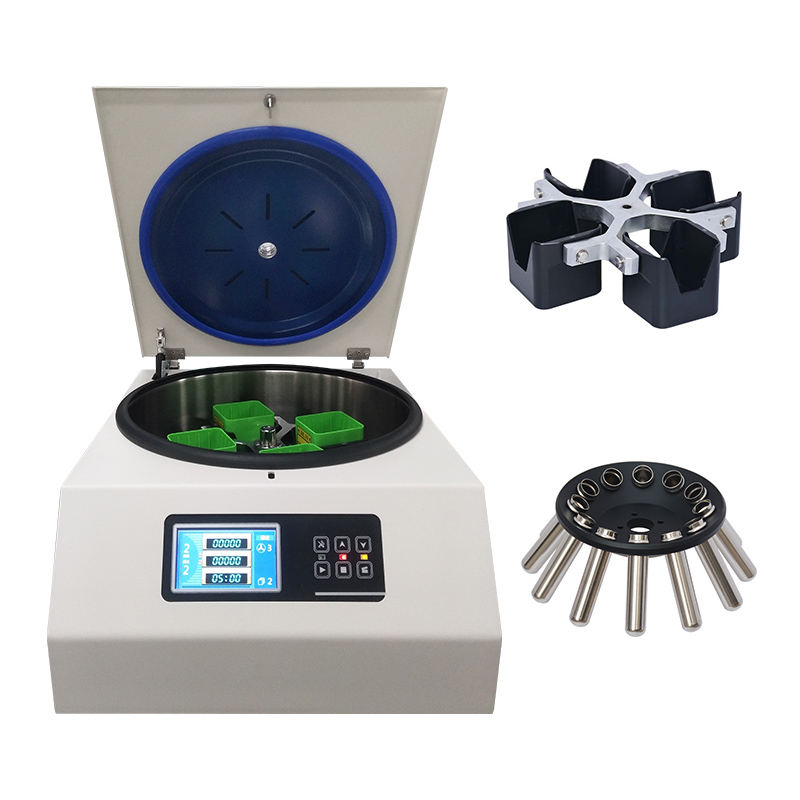 Benchtop Clinical Centrifuge Low speed Capability Automatic Cap Off for Precise Separation